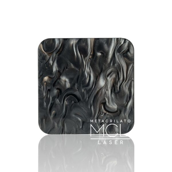 Metacrilato Nacarado gris acero 3mm
