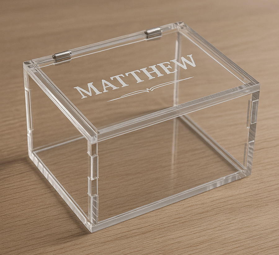 caja de metacrilato
