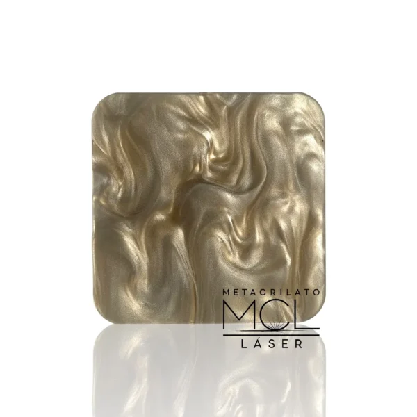 metacrilato nacarado bronce 3mm