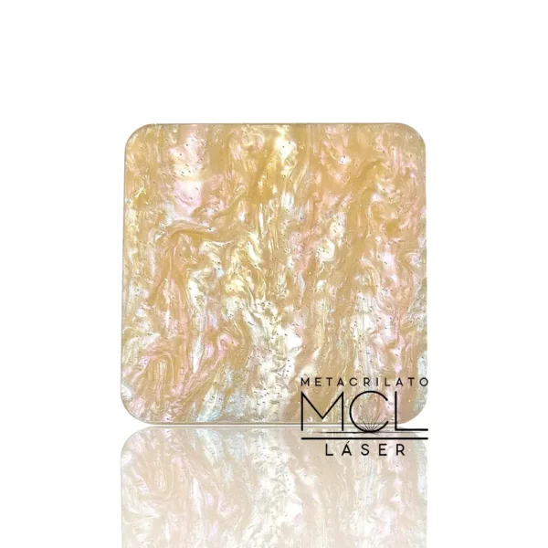 metacrilato nacarado glitter