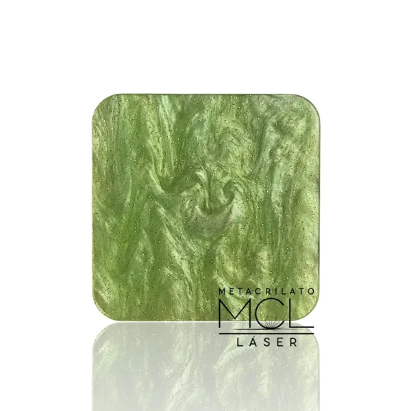 METACRILATO VERDE MANZANA