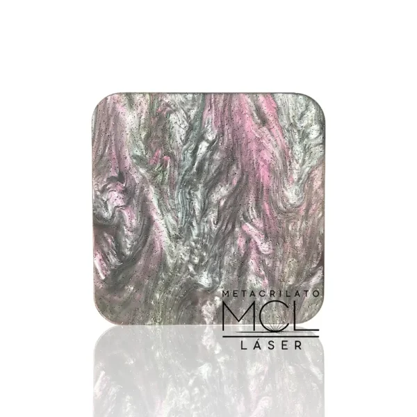 METACRILATO GRIS ROSADO TORNASOL