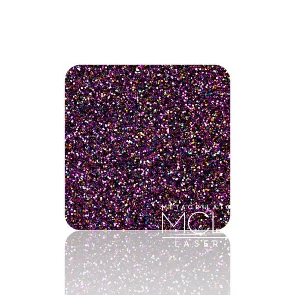 METACRILATO VIOLETA IRIDISCENTE GLITTER