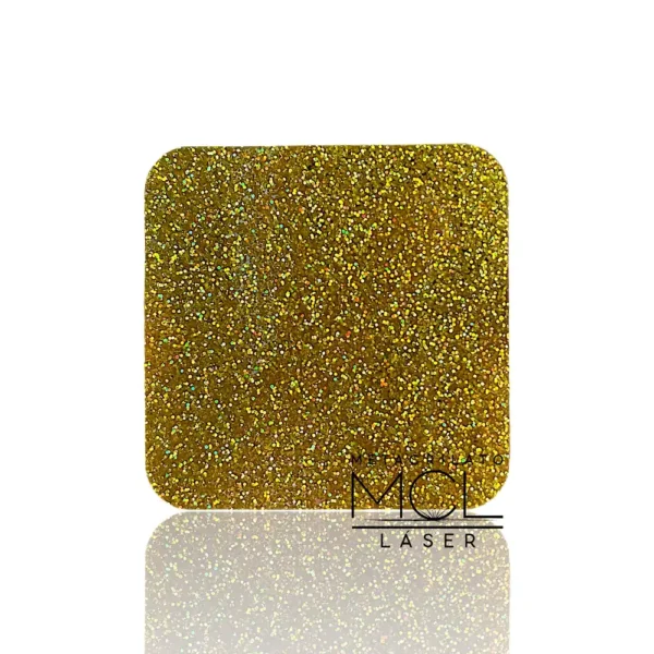 FC210 IGT01 METACRILATO DORADO IRIDISCENTE GLITTER