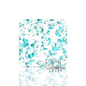 METACRILATO TURQUESA FLAKE