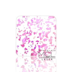 METACRILATO ROSA FLAKE