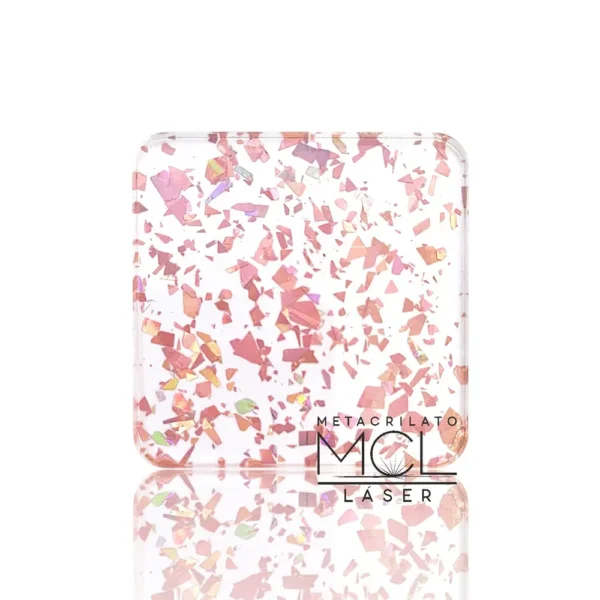 METACRILATO ROSA PALO FLAKE