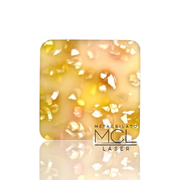 JL300 METACRILATO JELLY AMARILLO