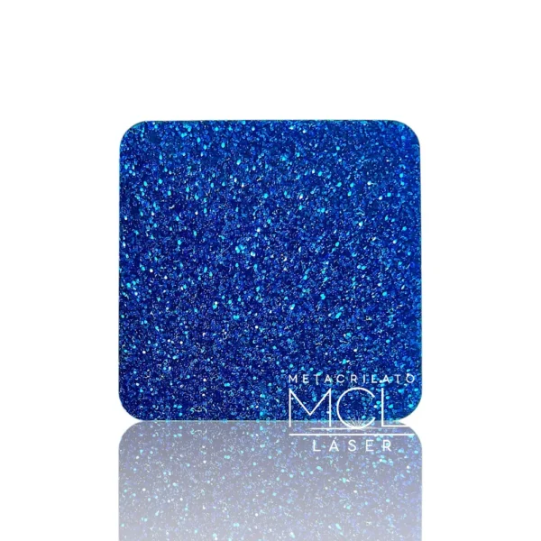 METACRILATO AZUL INTENSO GLITTER
