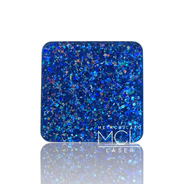 METACRILATO AZUL LENTEJUELA