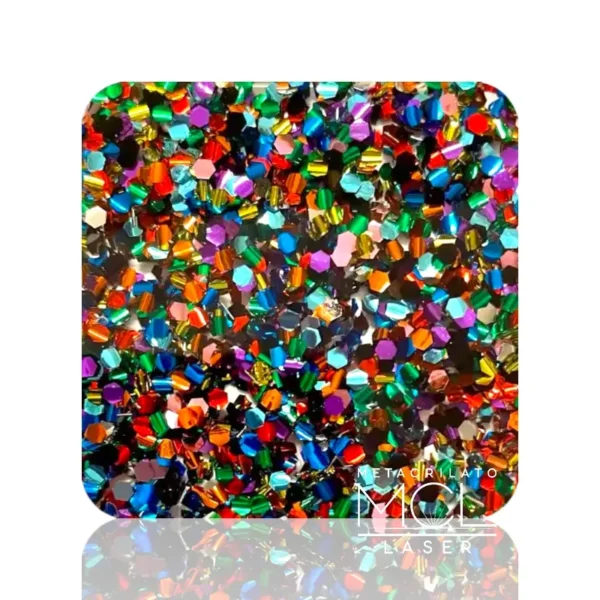 Metacrilato Confeti Party Hexagonal 3mm