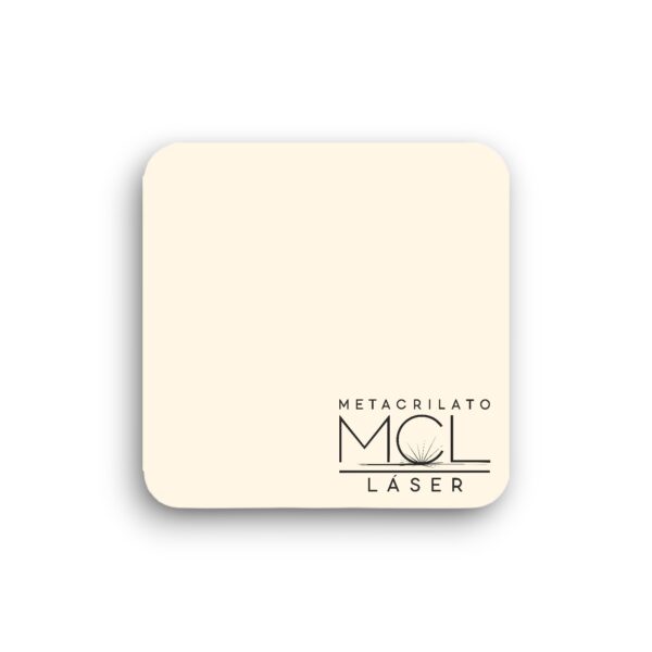 metacrilato pastel crema claro 3mm