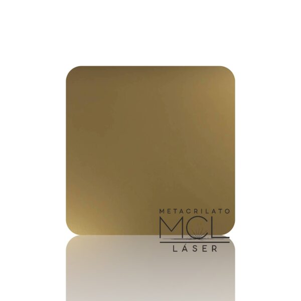 metacrilato metalizado marrón 3mm