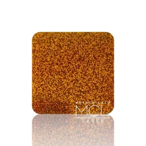 METACRILATO NARANJA GLITTER