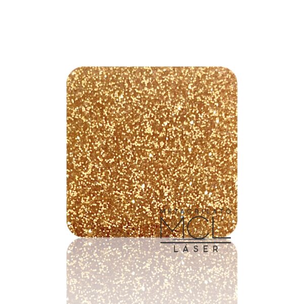 METACRILATO CHAMPÁN GLITTER