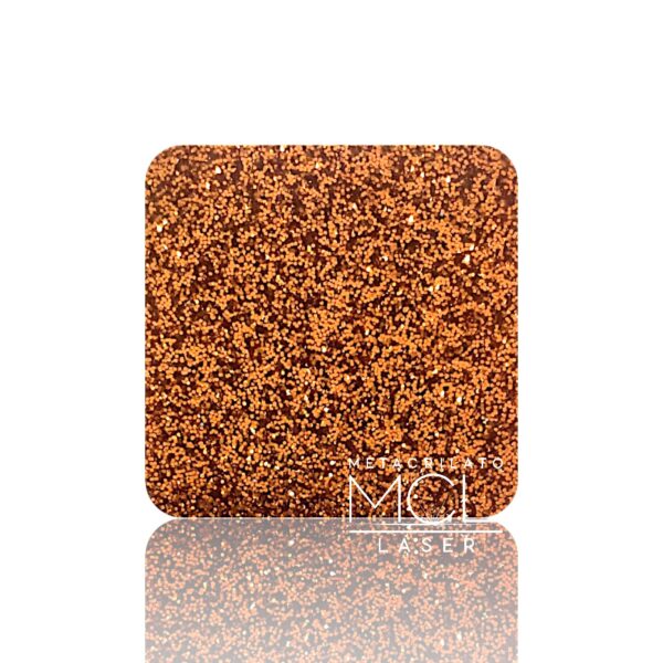 METACRILATO MARRÓN COBRE GLITTER