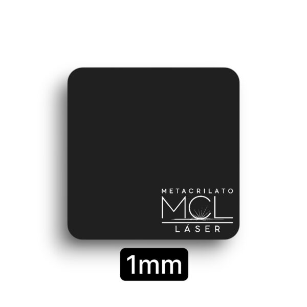 METACRILATO NEGRO OPACO 1MM