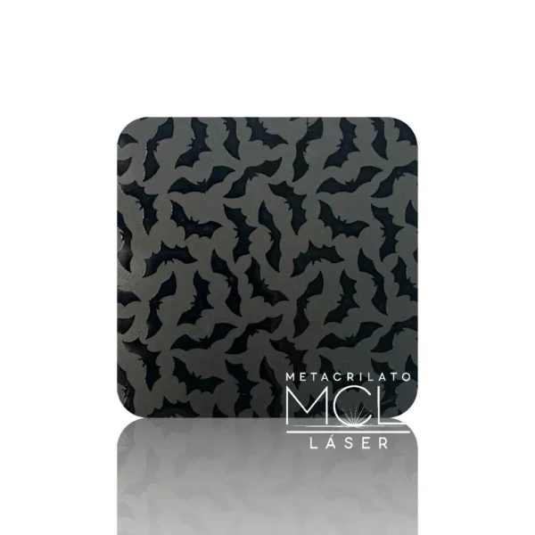 METACRILATO MURCIÉLAGOS NEGRO