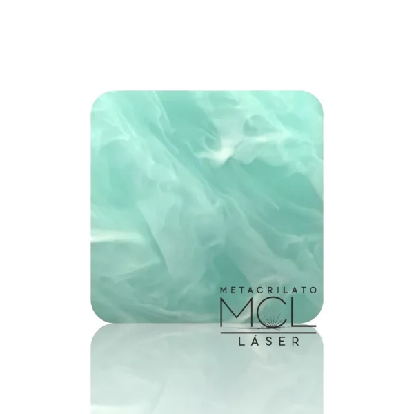 METACRILATO VERDE PASTEL MARMOL