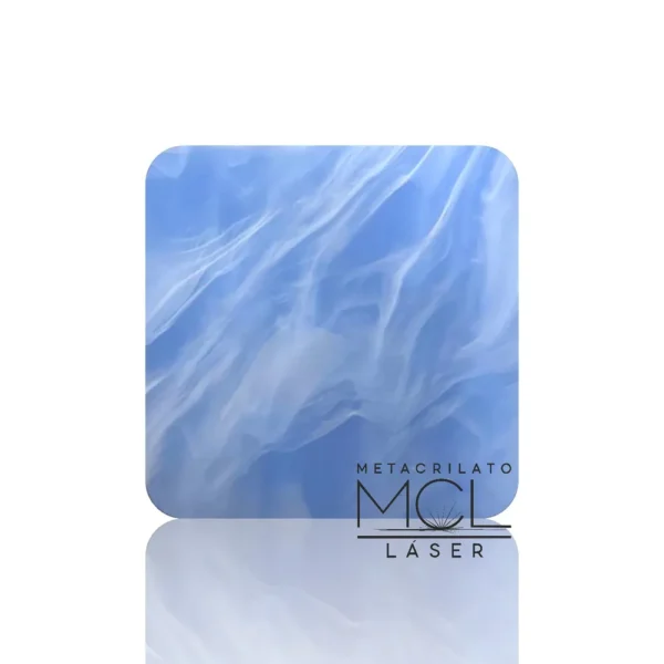 METACRILATO AZUL PASTEL MARMOL