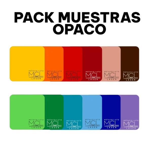 PACK MUESTRAS OPACO MUESTRAS COLORES OPACOS