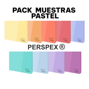 MUESTRAS SERIE PASTEL PERSPEX