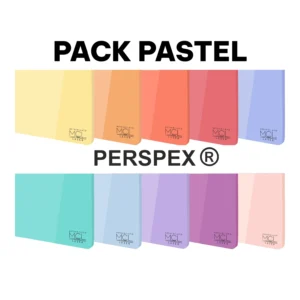 PACK MUESTRAS PASTEL (copia) Pack Metacrilato Pastel