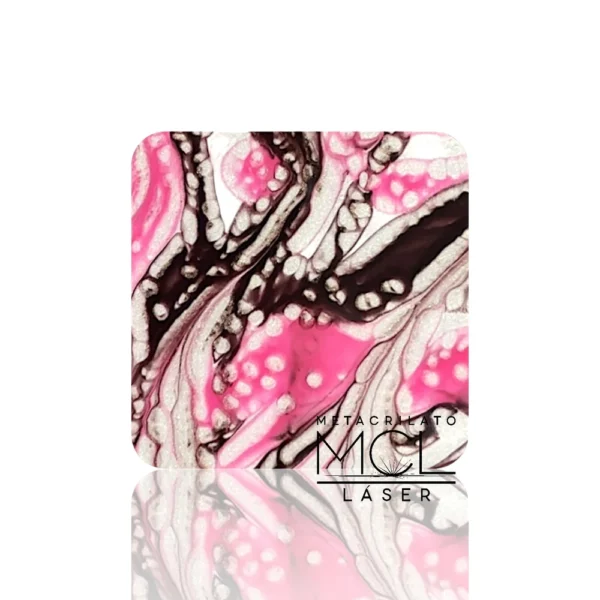 FUCSIA NEGRO METACRILATO FUCSIA NEGRO 250X300MM OUTLET