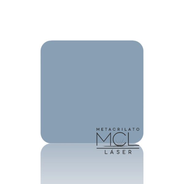 Metacrilato Azul Ceniza 3mm