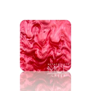 Metacrilato Nacarado Rosa Oscuro 3mm