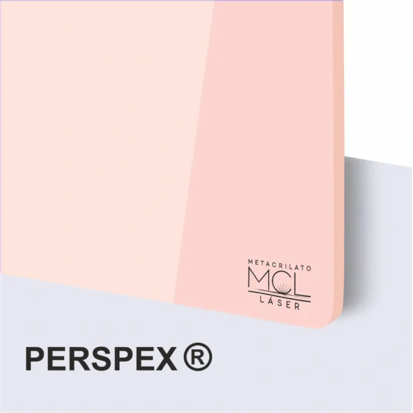 Metacrilato Pastel Rosa Baby