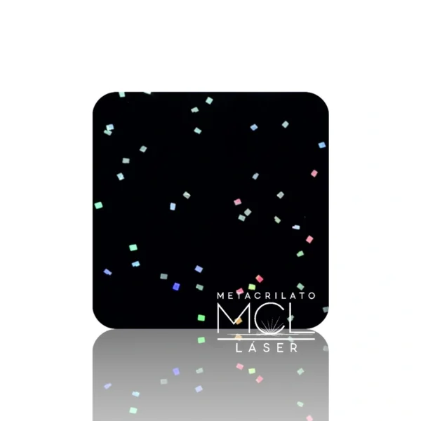 metacrilato confeti negro metacrilato confeti negro
