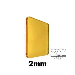 metacrilato espejo dorado 2mm