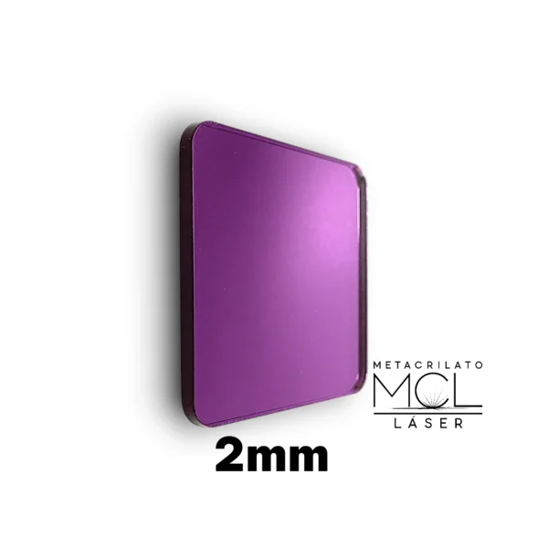 metacrilato espejo violeta 2mm metacrilato espejo violeta 2mm