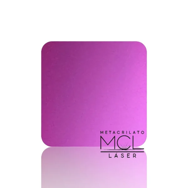 Metacrilato Metalizado Magenta 3mm