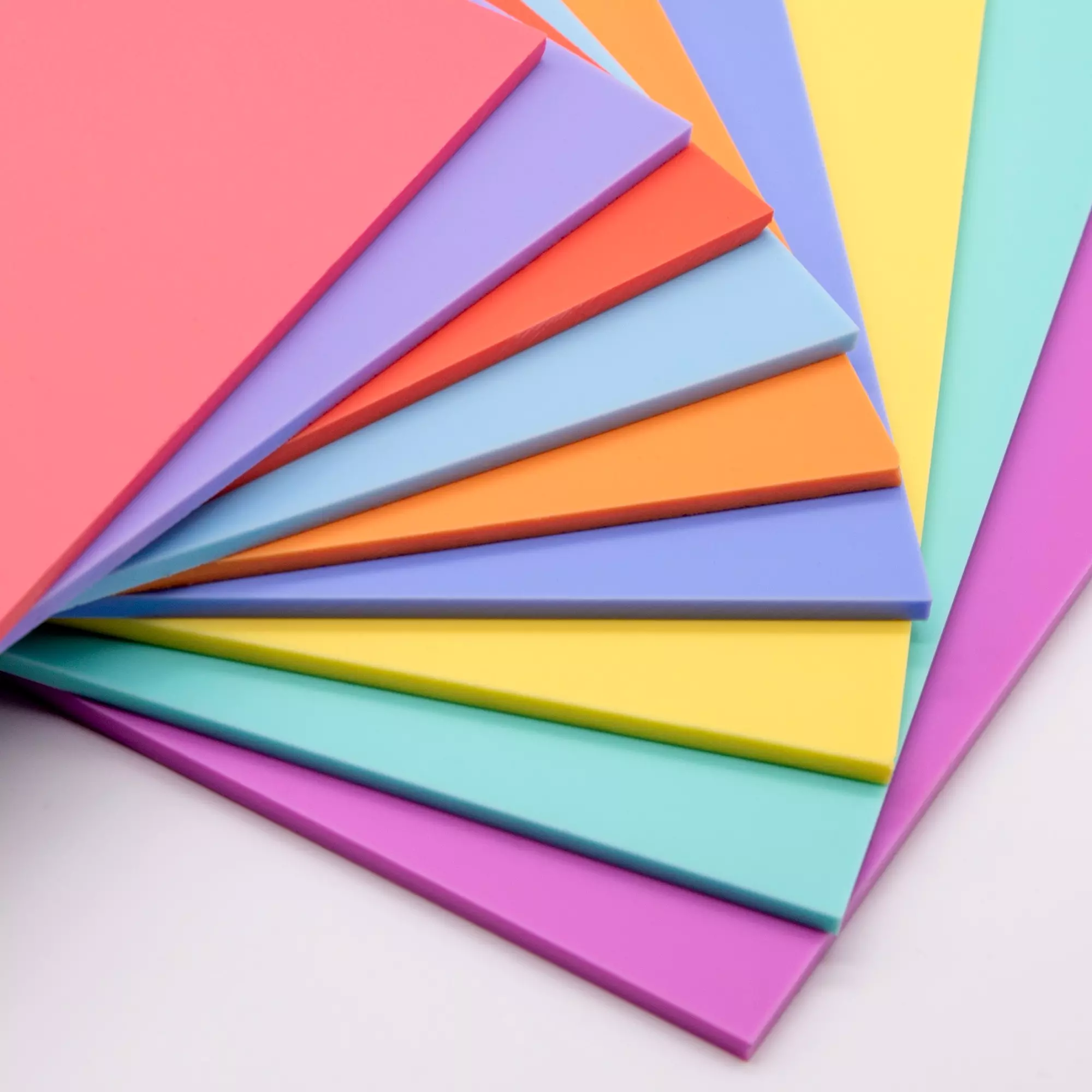 Variedad de colores pastel