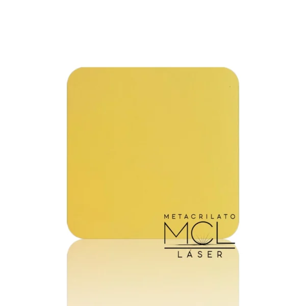 metacrilato frost amarillo 3mm Metacrilato Frost Amarillo 3mm
