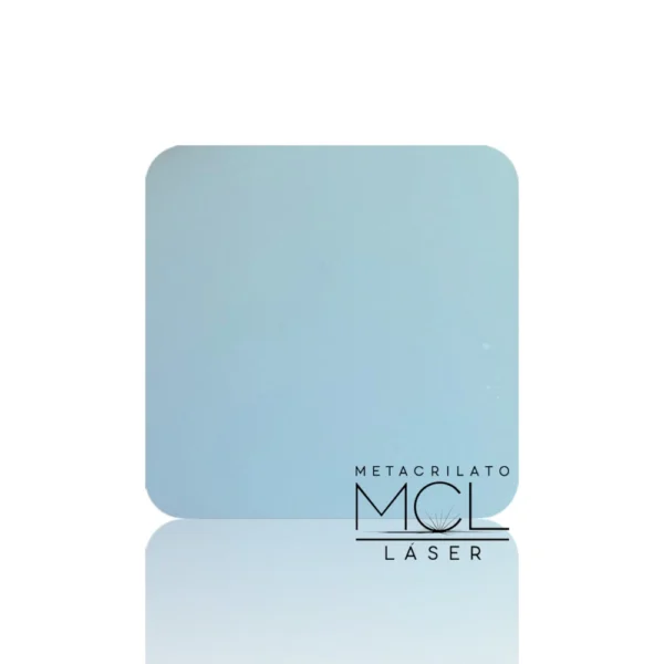 metacrilato frost azul 3mm Metacrilato Frost Azul 3mm