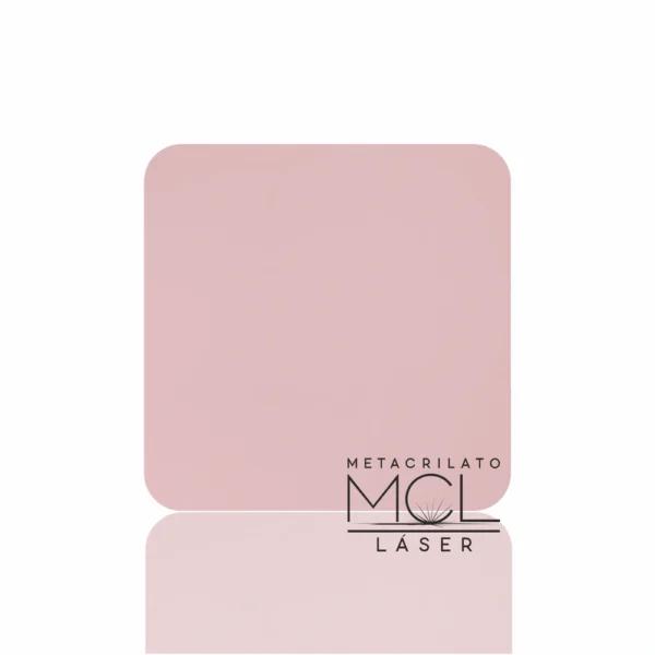 metacrilato pastel rosa palo 3mm