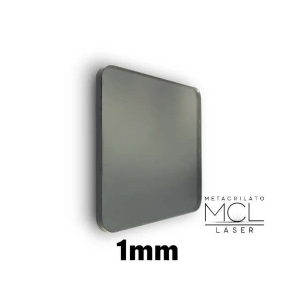metacrilato espejo antracita 1mm