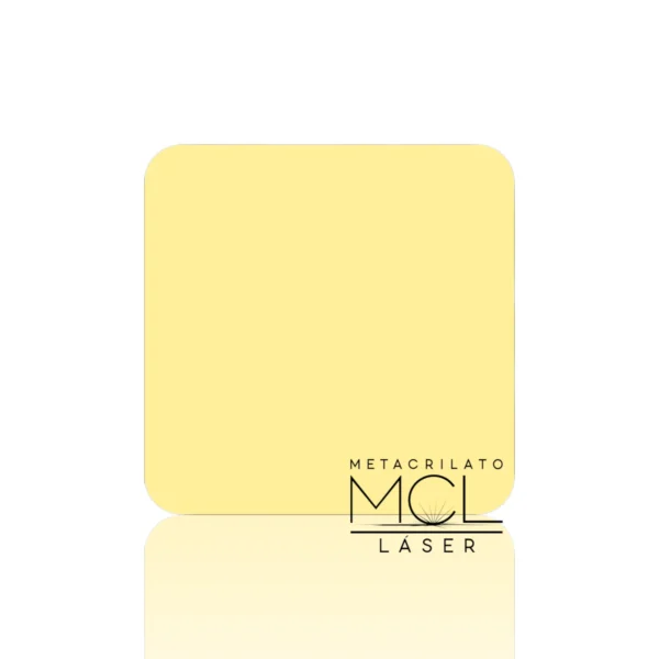 Metacrilato Pastel Amarillo Medio 3mm Metacrilato Pastel Amarillo Medio 3mm