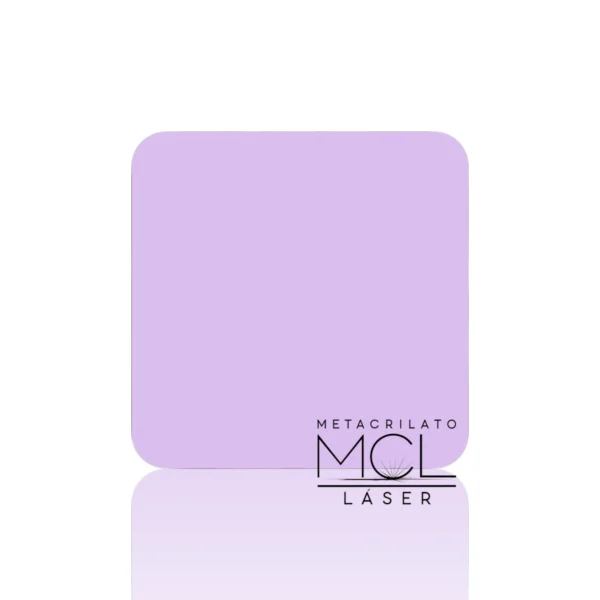Metacrilato Pastel Violeta Claro 3mm